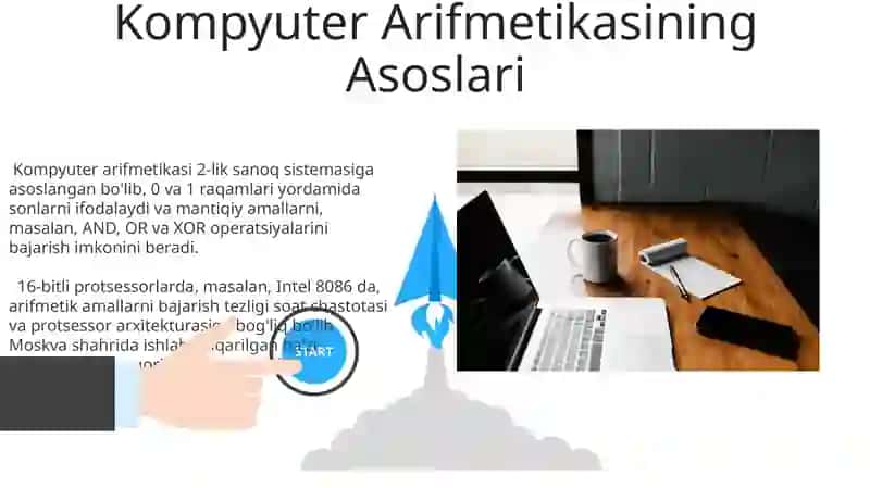 Kompyuterning arifmetik asoslari 3