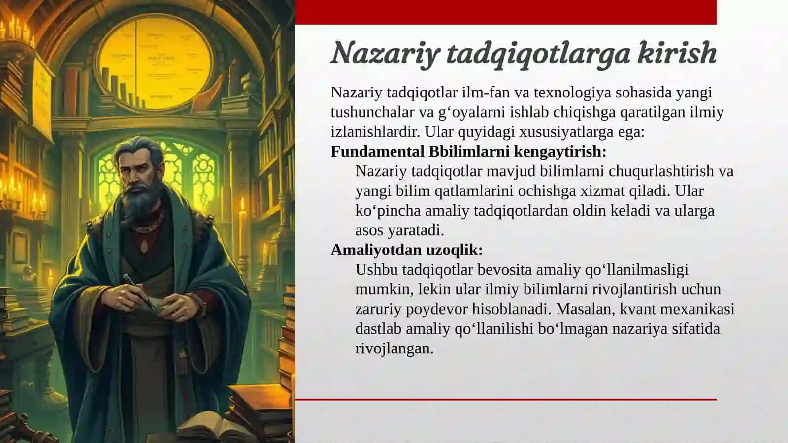 Nazariy tadqiqotlar 3
