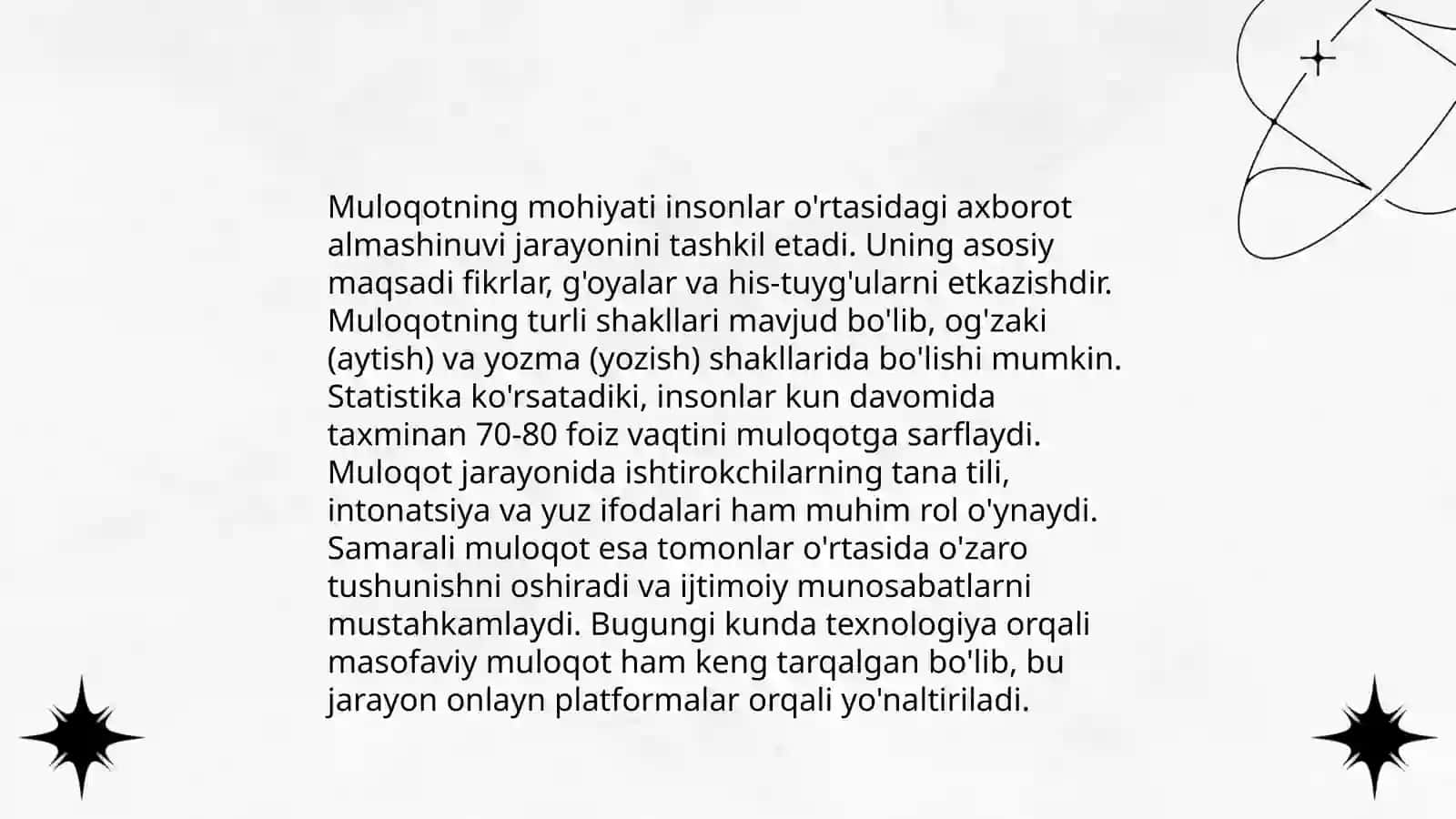 Muloqot haqida tushuncha 3