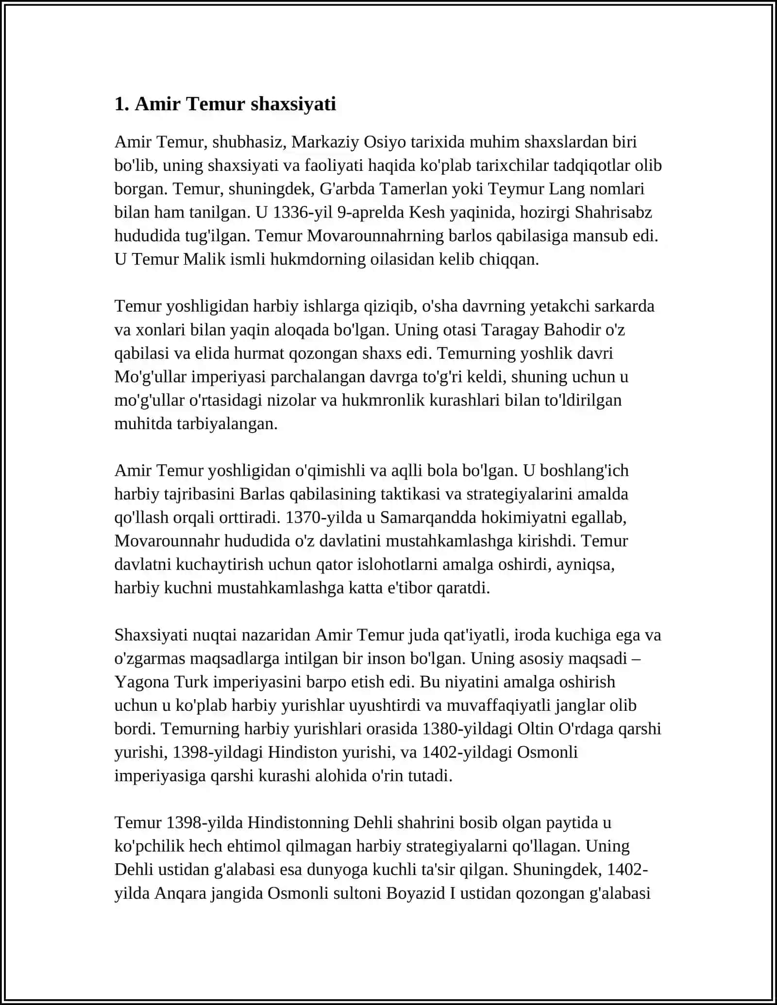 Amir Temur Buyuk Davlat Arbob 3