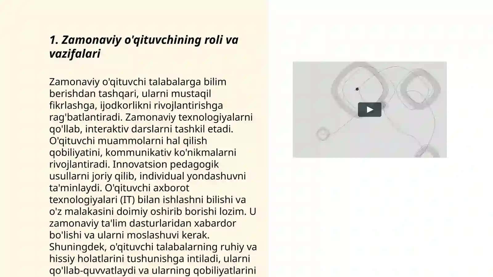 Zamonaviy o'qituvchi va uning ma'naviy qiyofasi 3