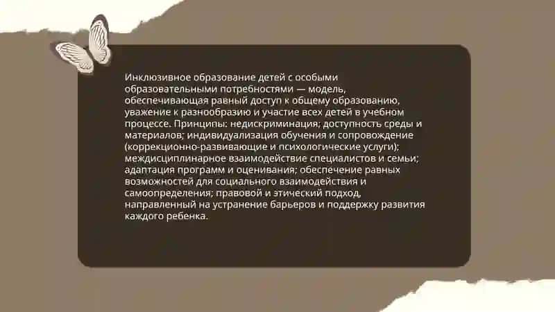 Инклюзивное образование детей 3