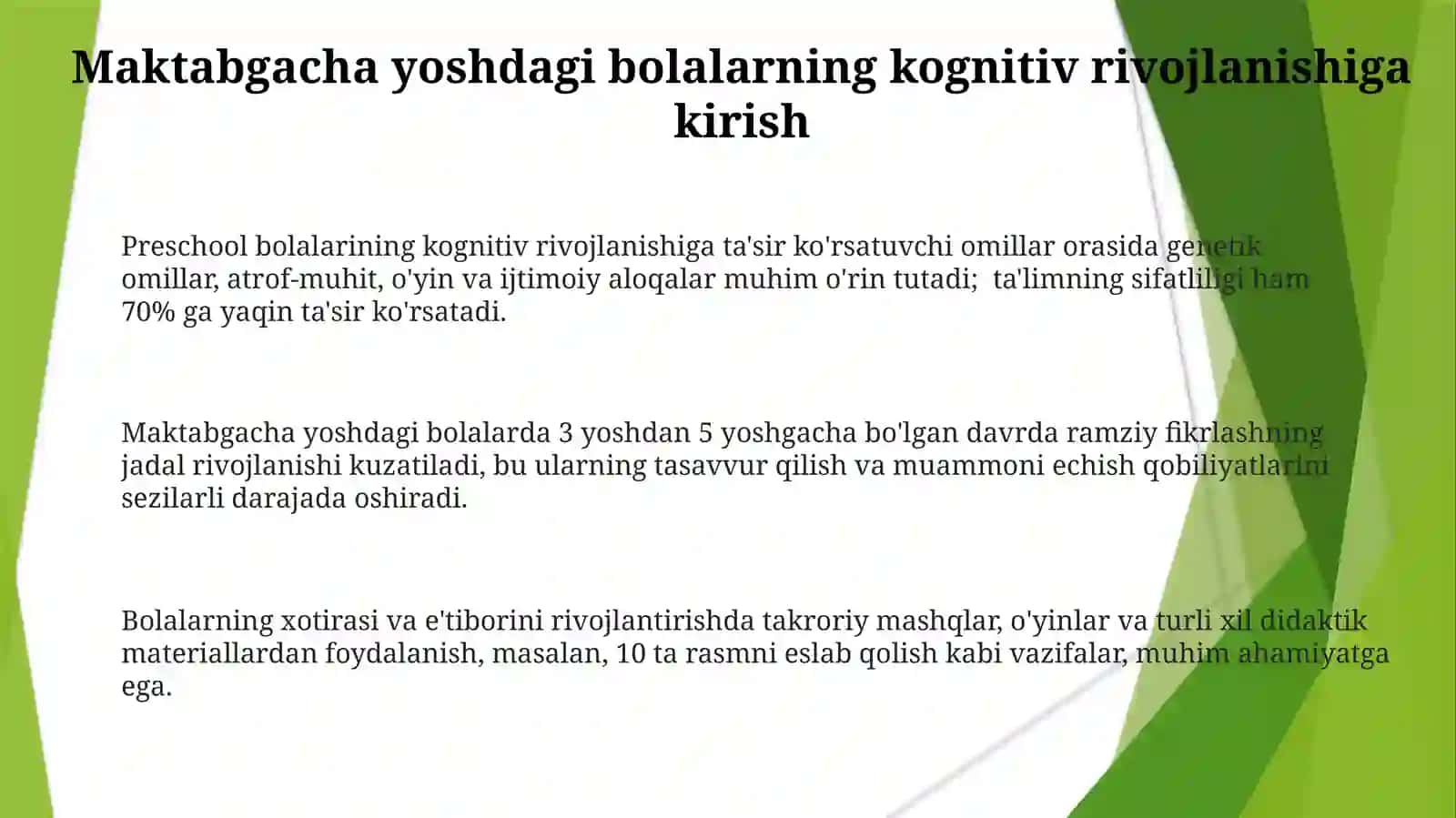 Bogʻchayoshidagibolalarningbilishjarayonlariningrivojlanishi 3