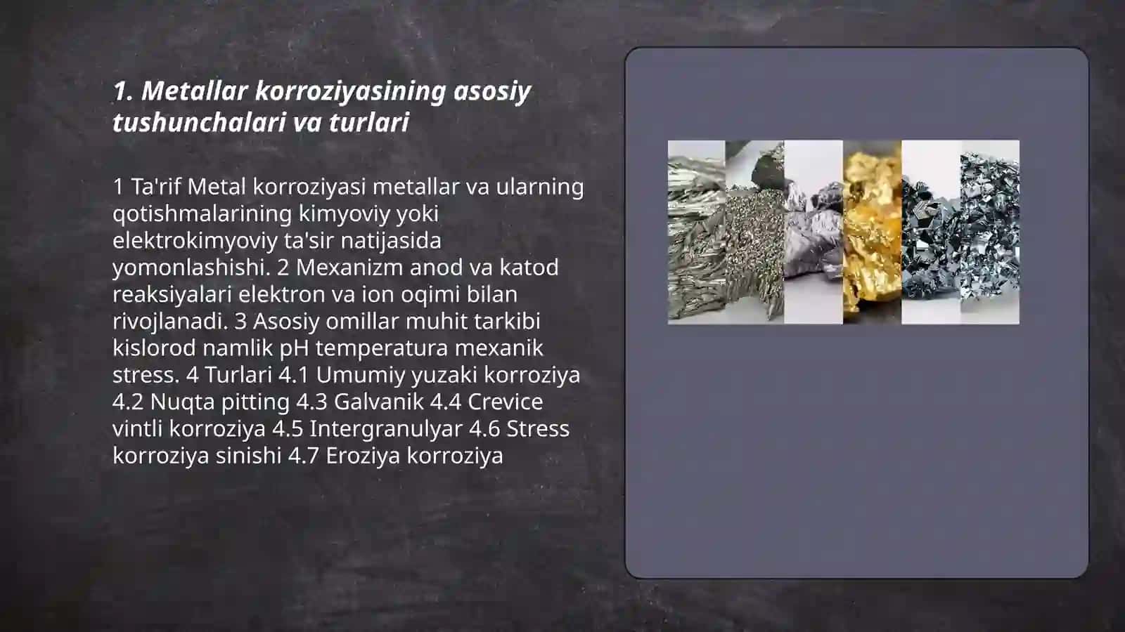 Metallar korroziyasi va uning yechimlari 3