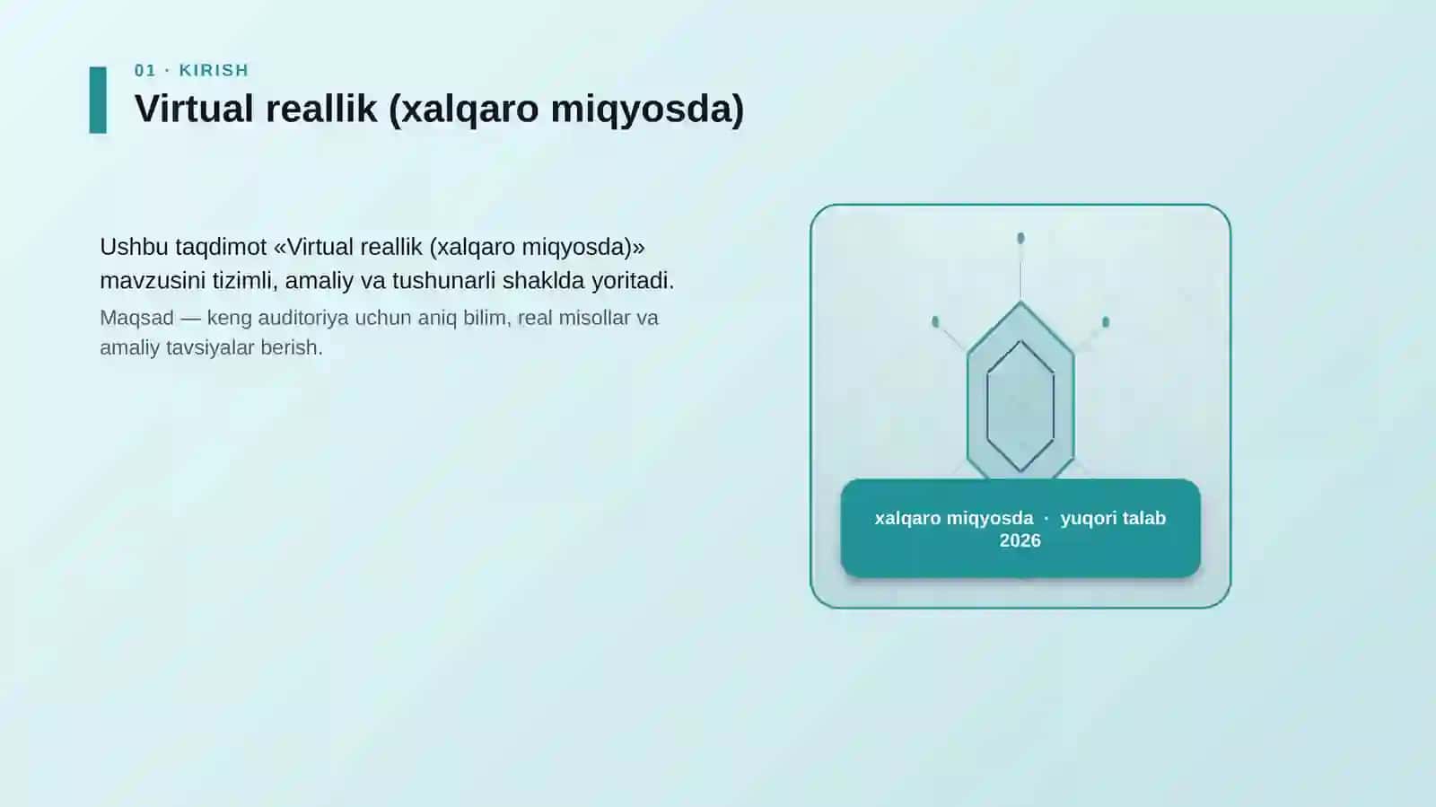 Virtual reallik (xalqaro miqyosda) 3