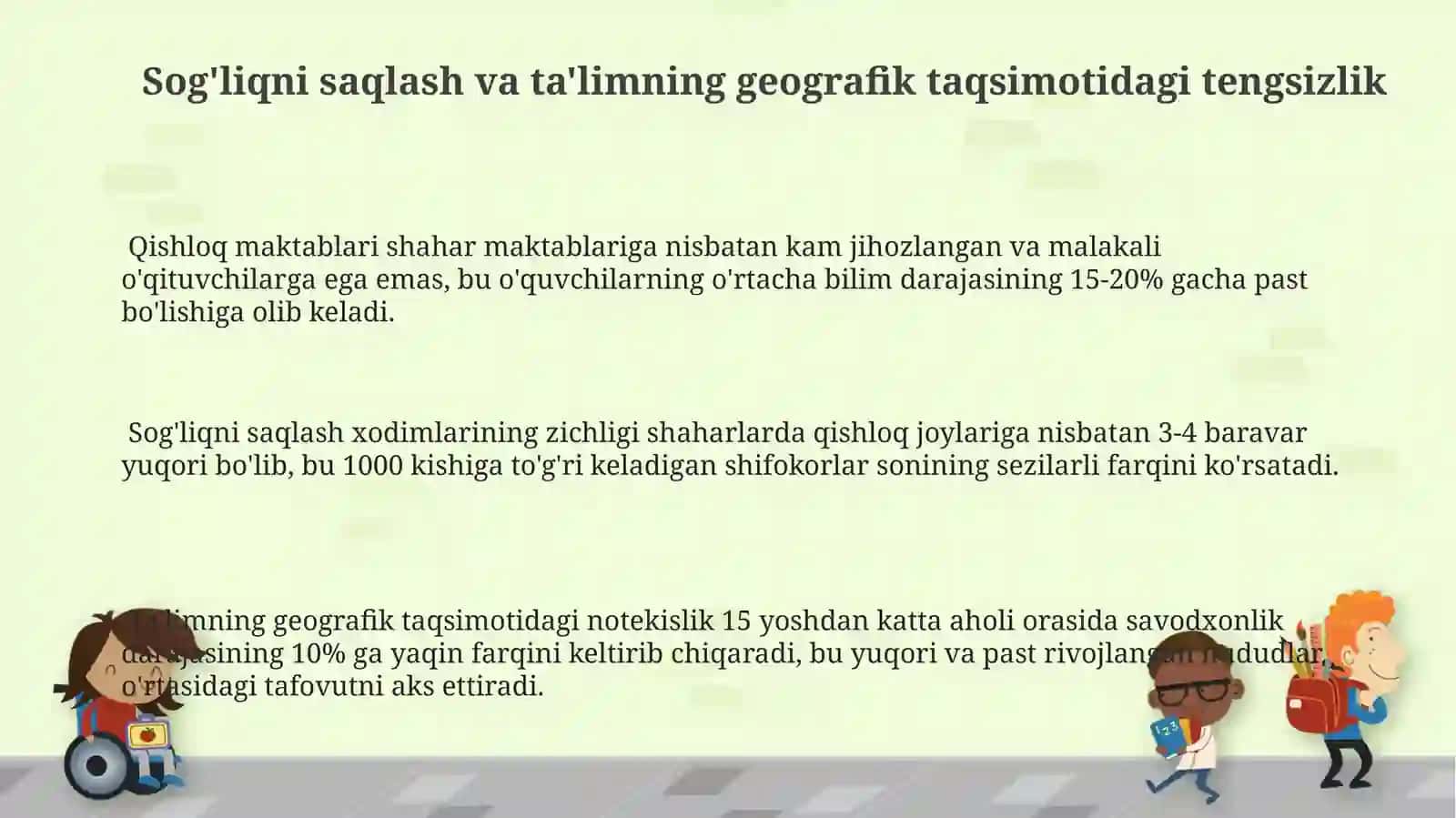 O‘rta Osiyo mamlakatlarida aholi joylashuvi muammolari 3