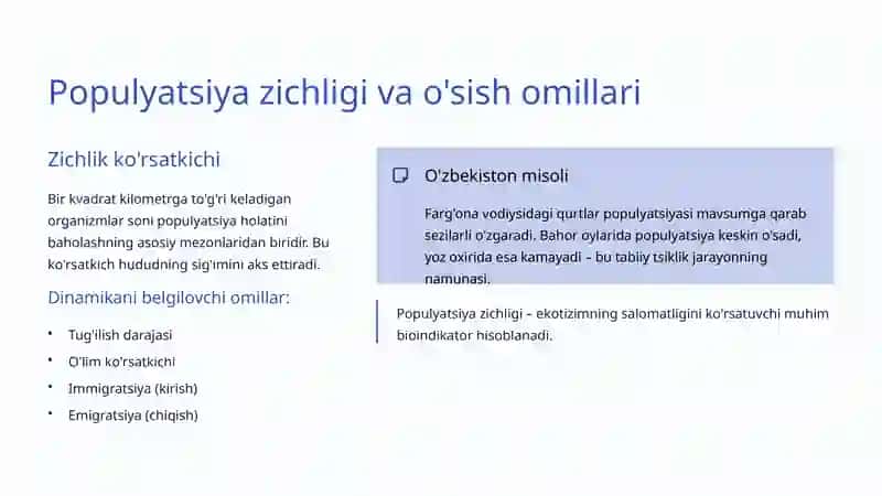 Populyatsiya ekologiyasi 3