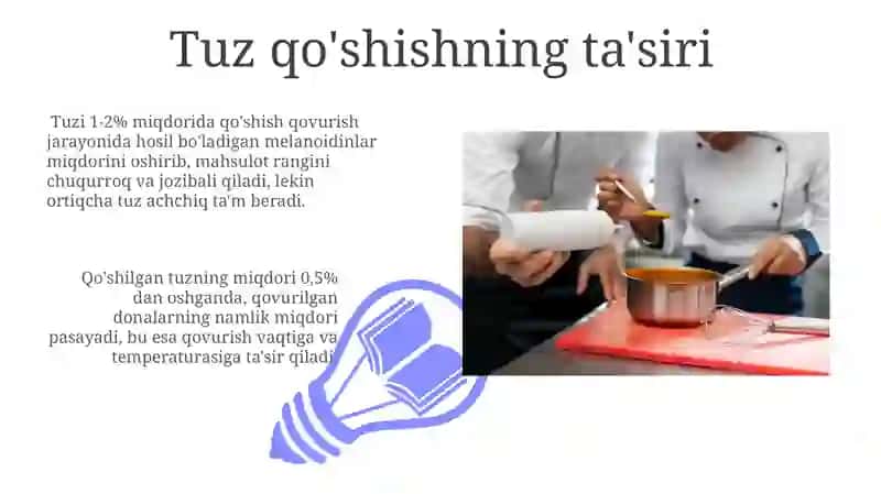Tuz qo'shishning ta'siri 3
