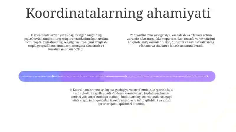 Geografik Koordinatalar 3