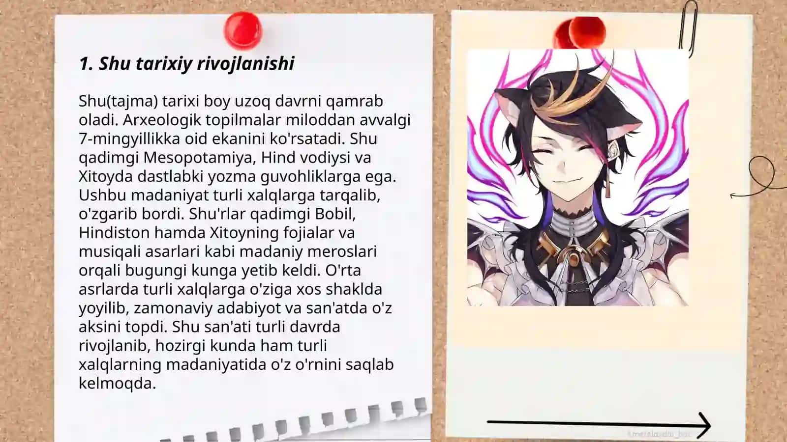 Shu tarixiy rivojlanishi 3