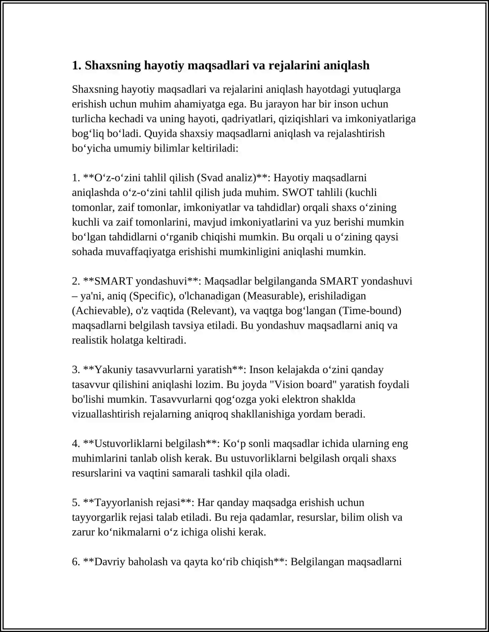SHAXSNING EVOLUTSION JIHATDAN RIVOJLANISHI 3