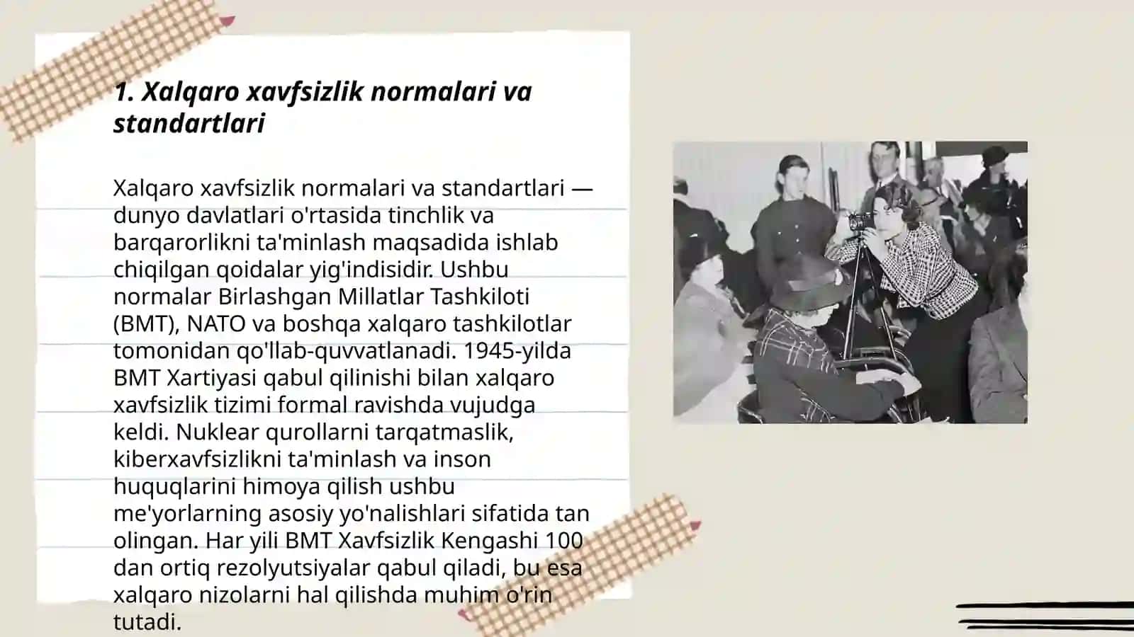 Xalqaro xavfsizlik normalari va standartlari 3
