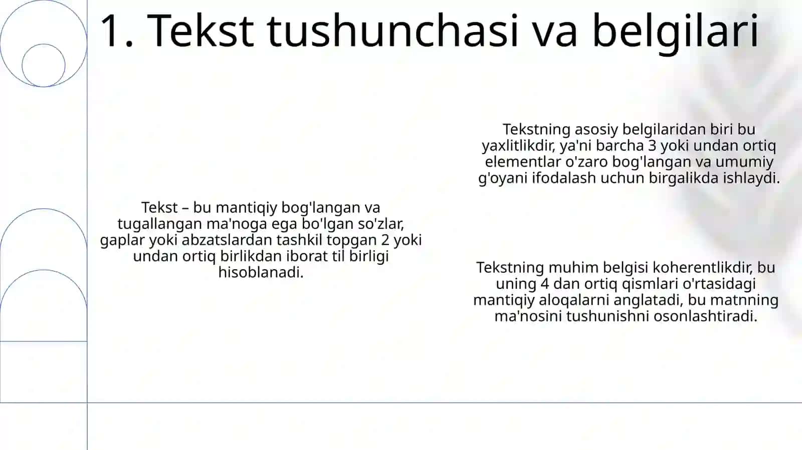 Matn va uning turlari. Mikromatn va makromatn 3