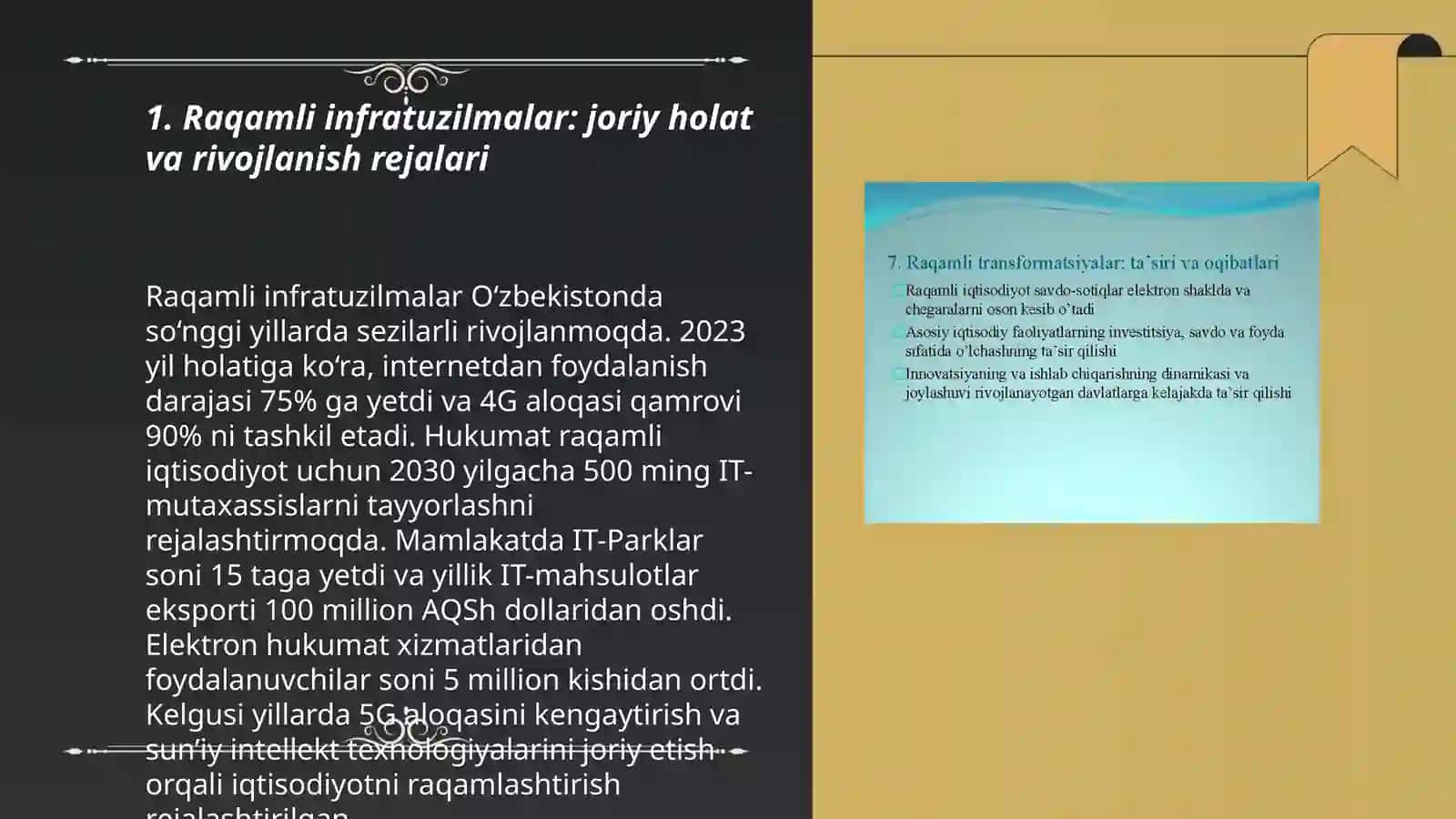 Raqamli Iqtisodiyotni Rivojlantirishning Hozirgi Ahvoli va Istiqbollari 3