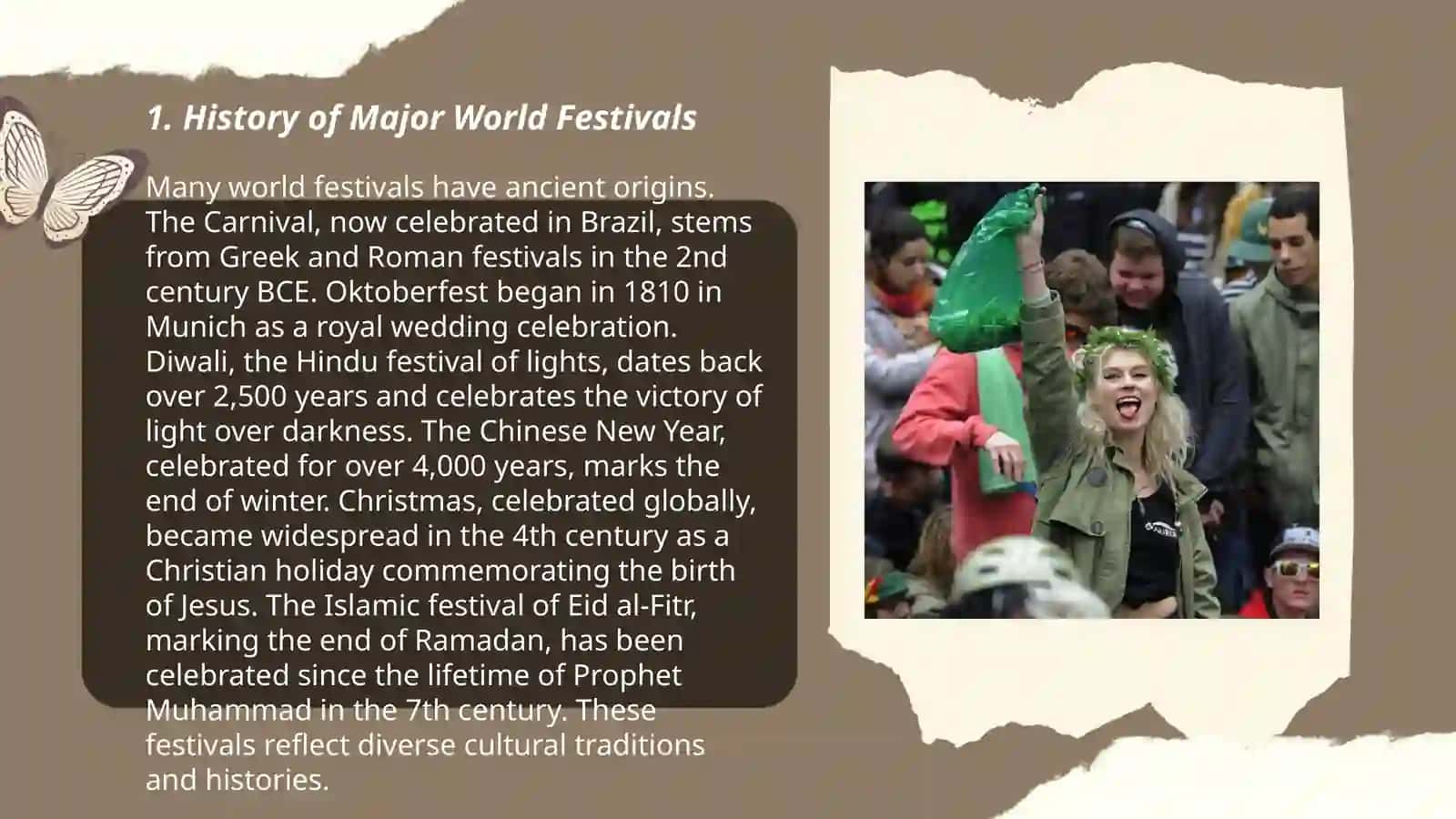 Major World Festivals 3