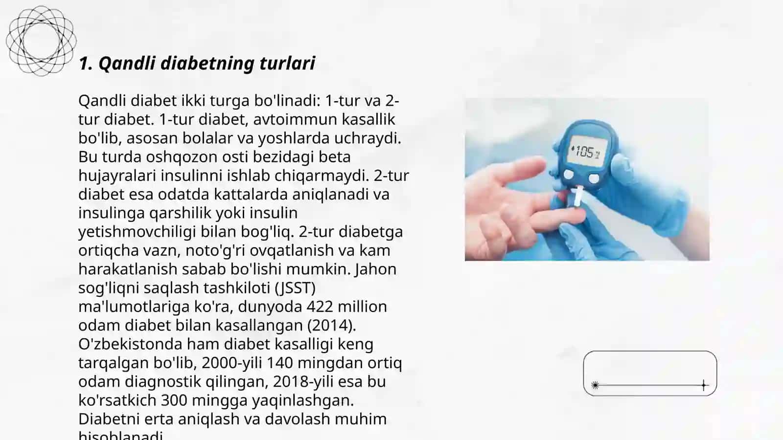 Qandli diabet 3