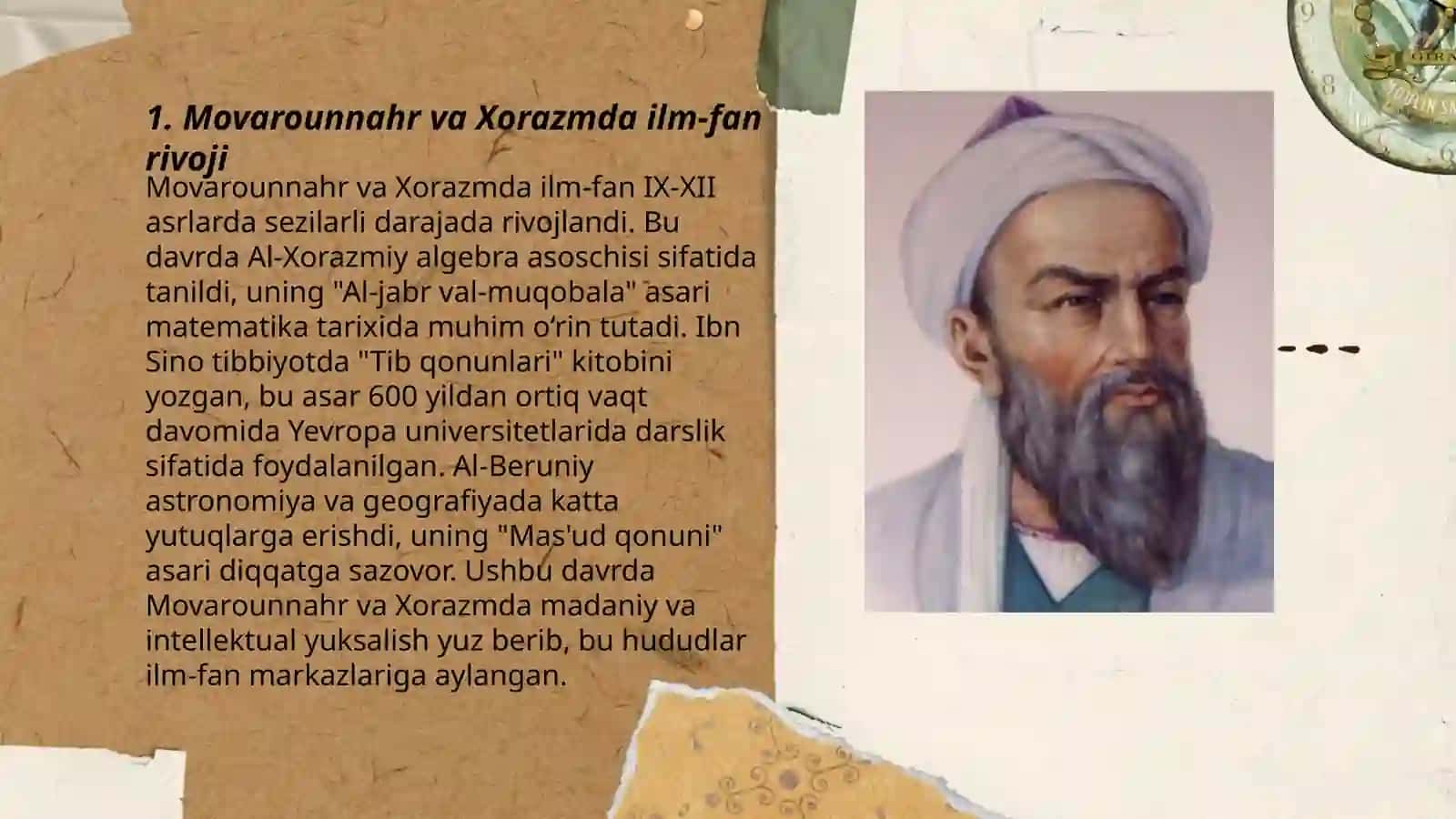 Movarounnahr va Xorazmda ilm-fan rivoji 3