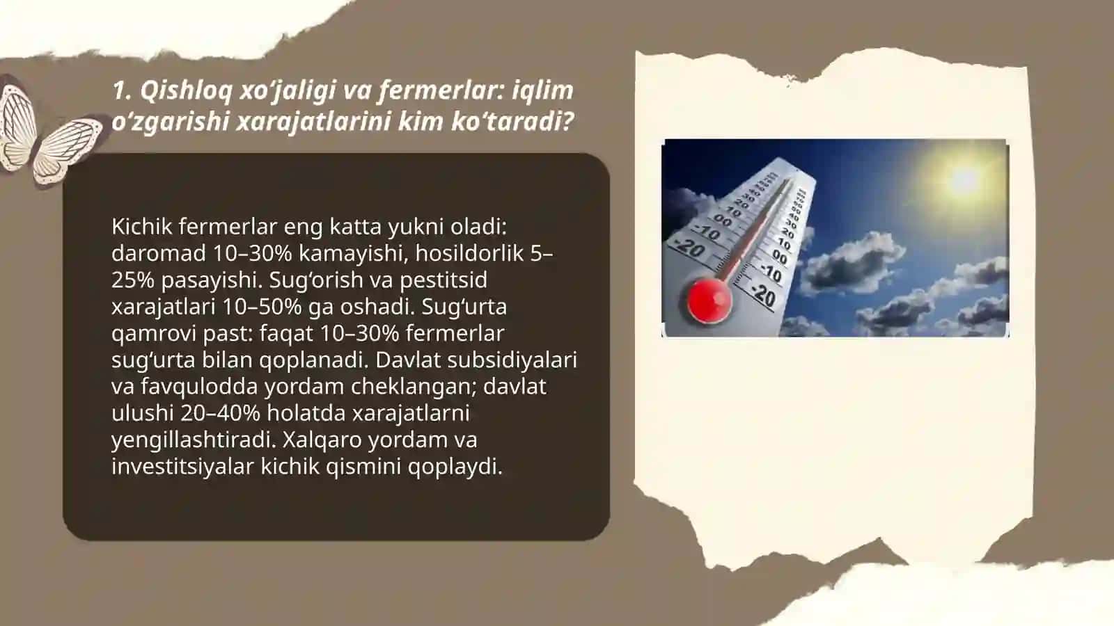 Iqlimni o‘zgarishi kimga qimmatga tushyabdi 3