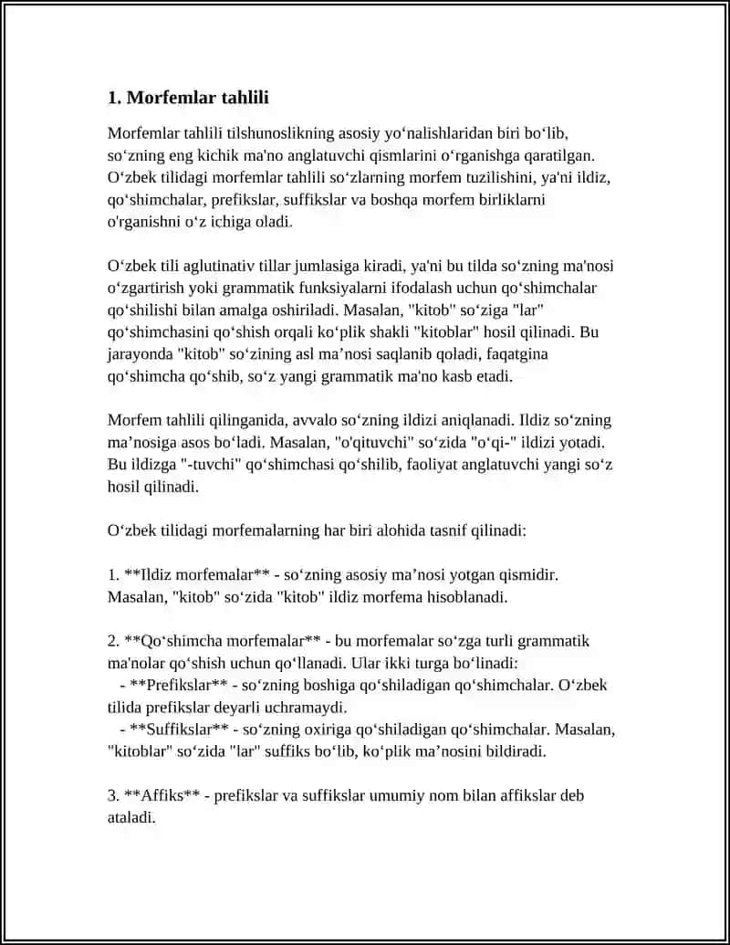 ISH QOG'OZLARINING GRAMMATIK TARKIBI 3