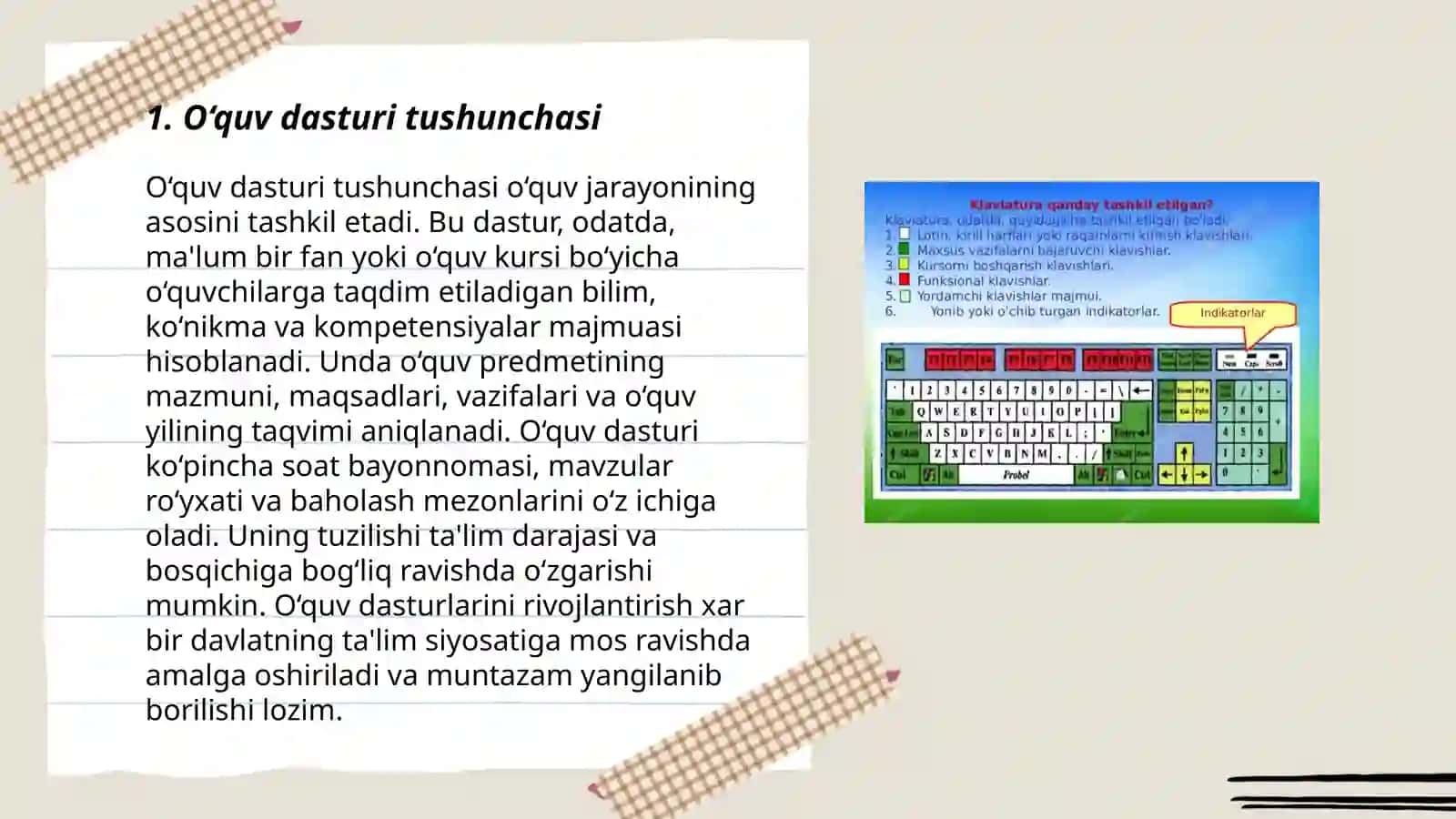 "Ilk qadam” Davlat o‘quv dasturi tuzilishi 3