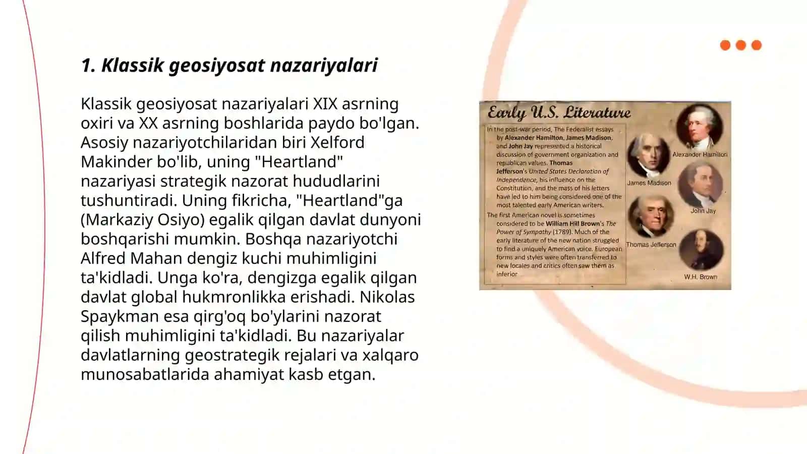 Yangi davr geosiyosiy nazariyalari va maktablari 3
