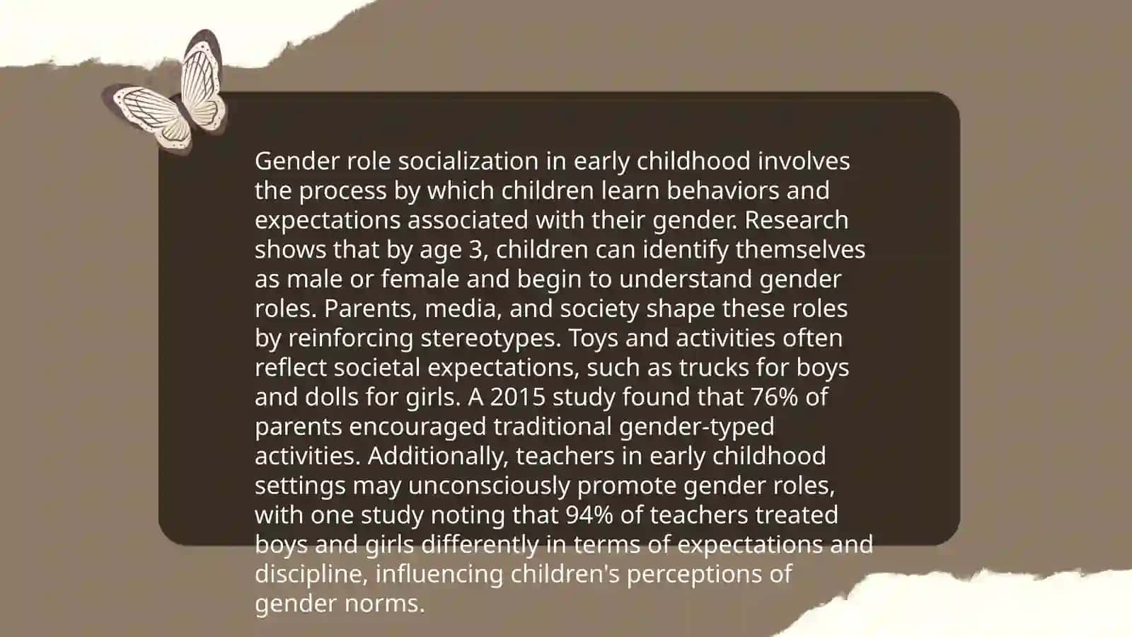 Gender Role Socialization in Early Childhood 3