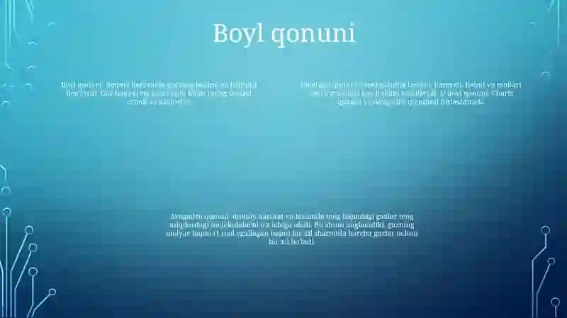 Ideal Gaz Qonunlari 3