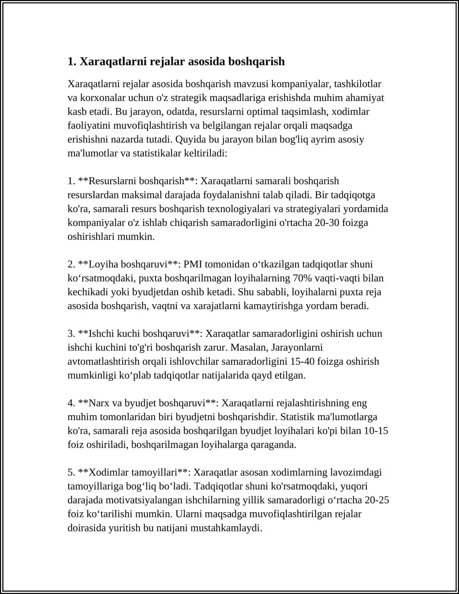 KORXONADA XARAJATLARNI REJALASHTIRISH 3