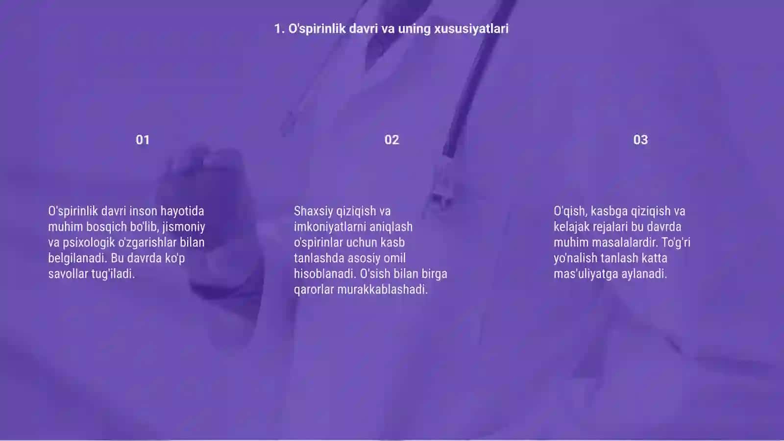 O'spirinlikda kasbiy faoliyatga qiziqish 3