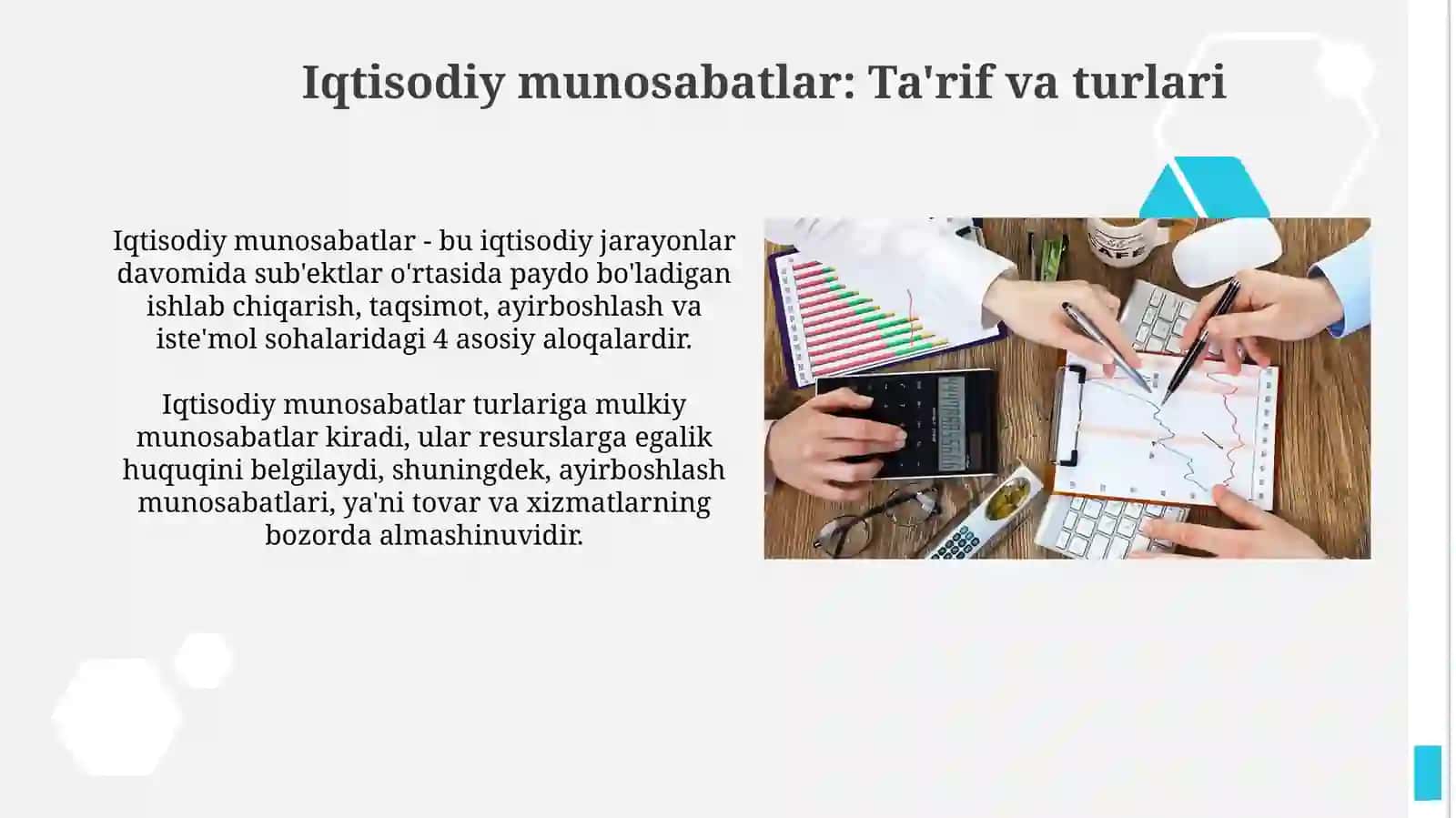 Iqtisodiy munosabatlar: Ta'rif va turlari 3