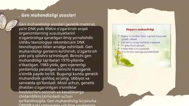 Gen muhandisligi asoslari 3
