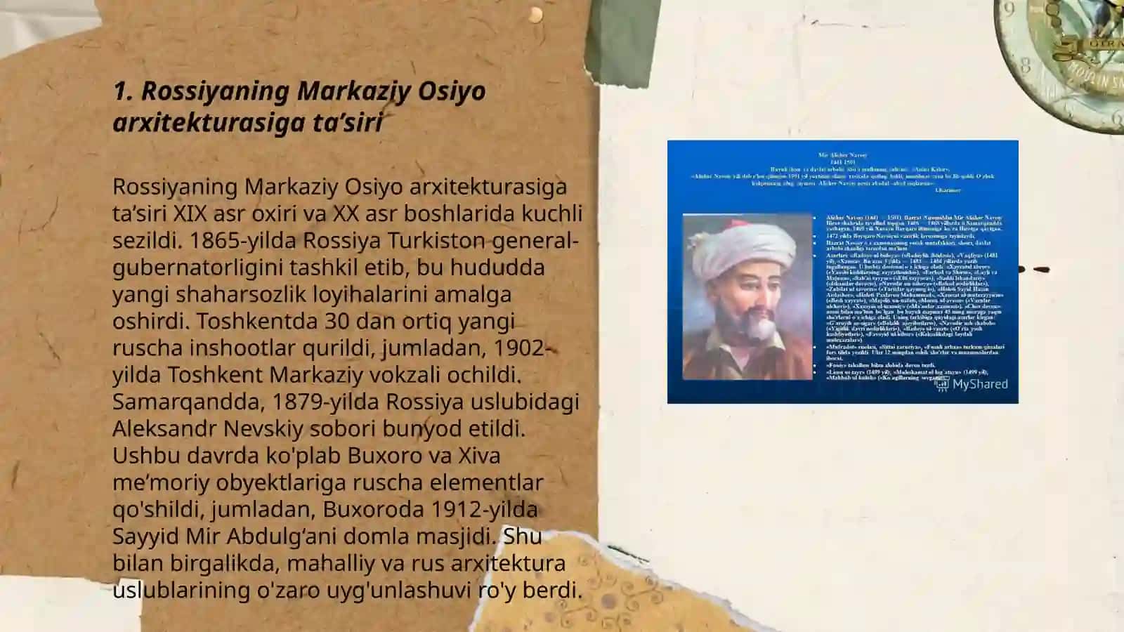 Rossiyaning Markaziy Osiyo arxitekturasiga ta’siri 3