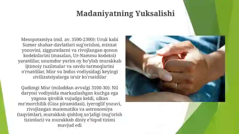 Madaniyatning Yuksalishi 3