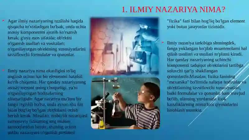 Ilmiy nazariya 3