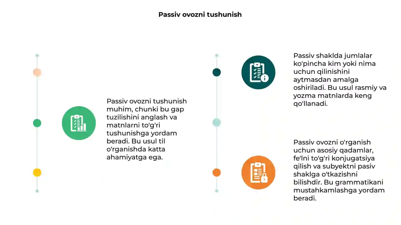 Passiv ovozni tushunish 3