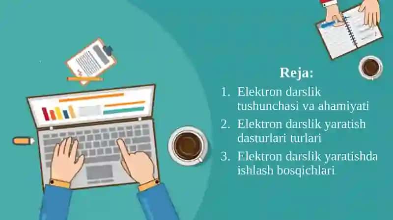 Elektrondarslik yaratish 3
