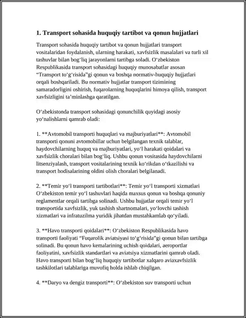 TRANSPORTDA HUQUQIY MUNOSABATLAR 3