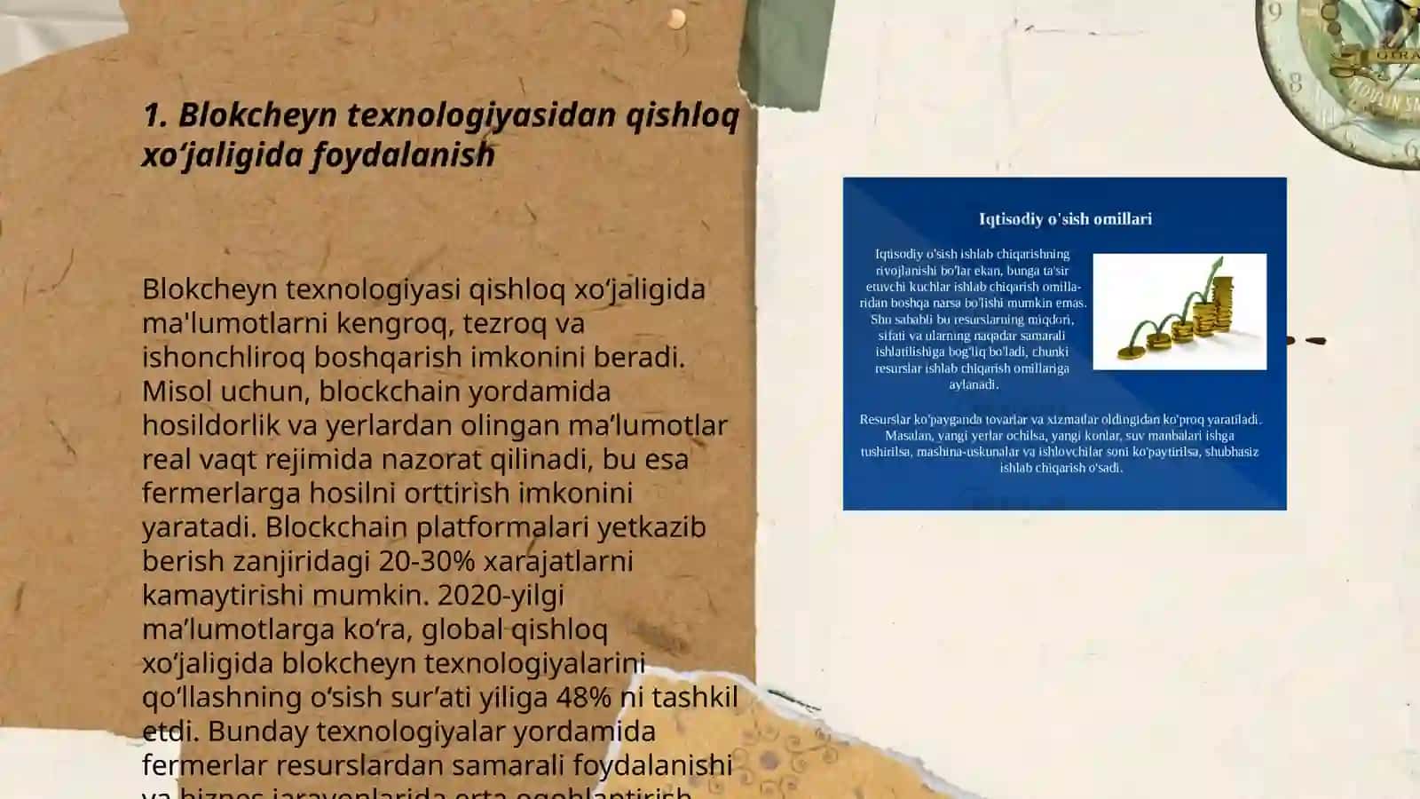 Milliy iqtisodiyotning turli sohalarida Blokcheyn texnologiyasidan foydalanish yo‘llari 3