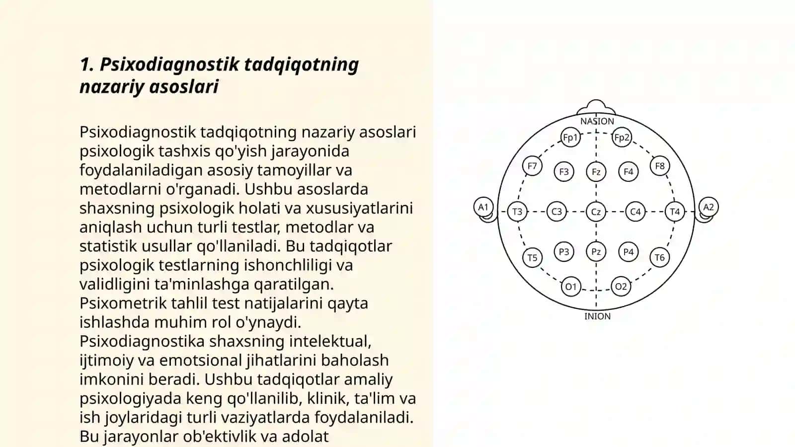 psixodiagnostik tadqiqod bosqichlari 3