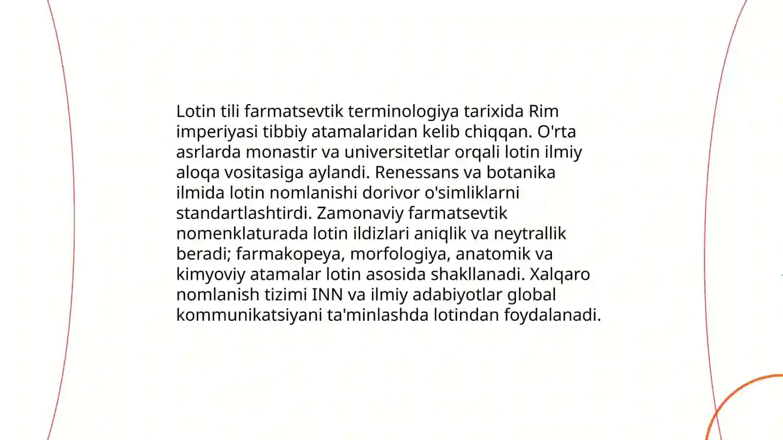 Farmatsevtik terminolgiyada lotin tili 3