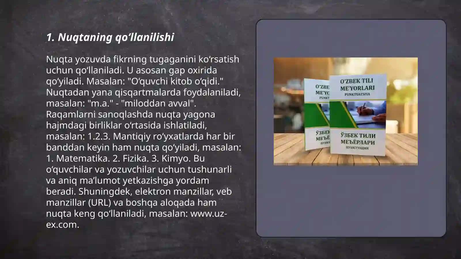 Punktuatsiya 3