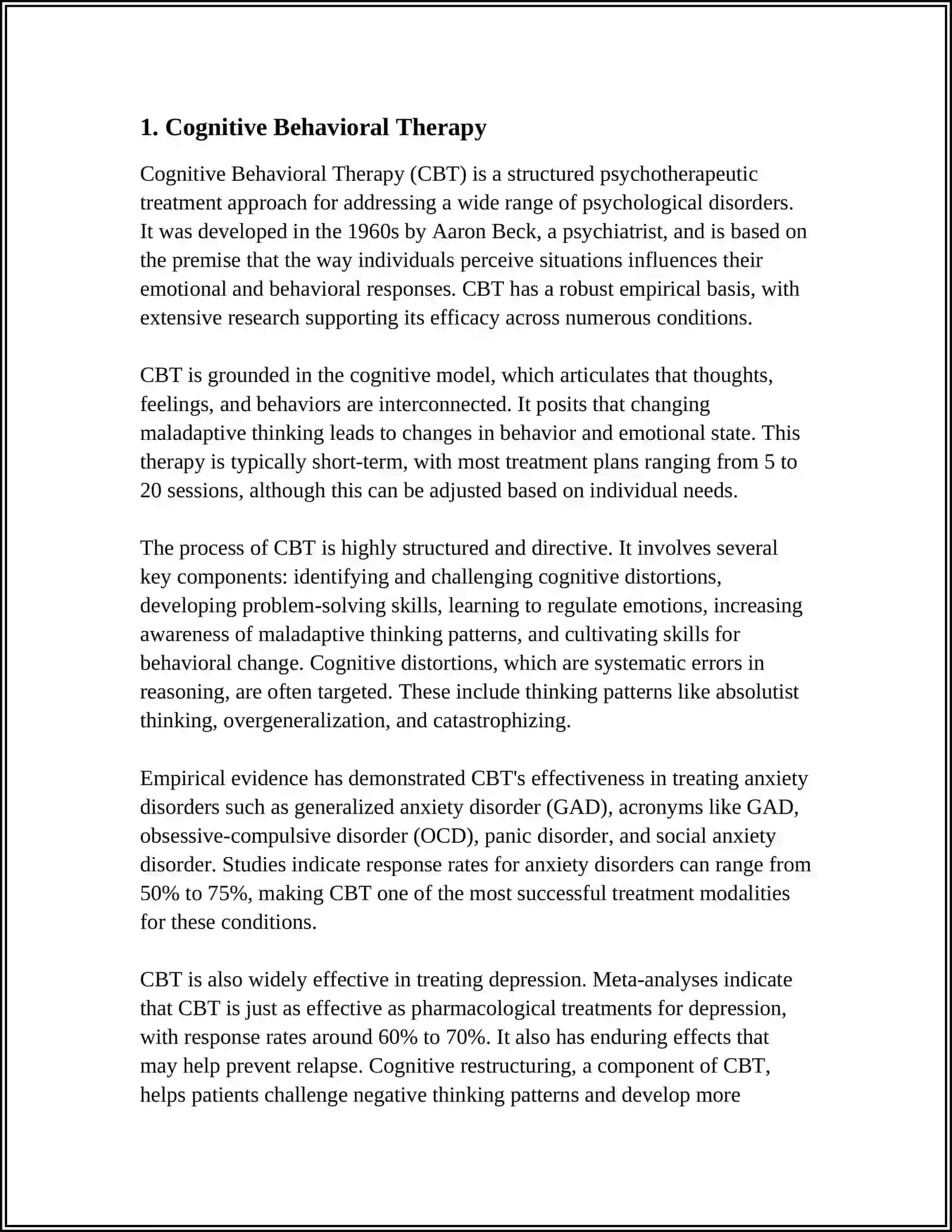 APPLICATIONS TO PSYCHOLOGY 3