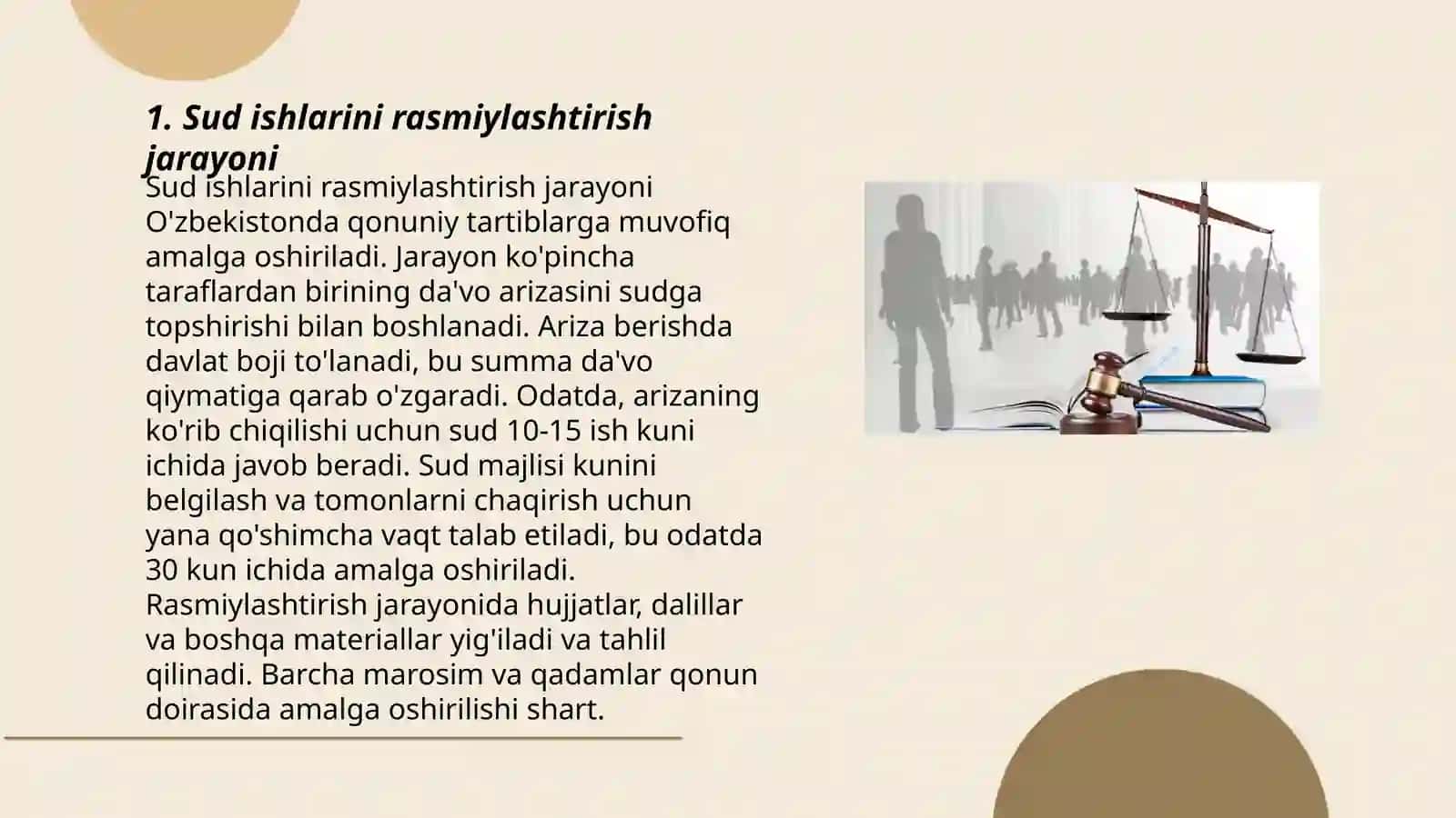 Sud xabarnomalari va chaqiruvlari 3