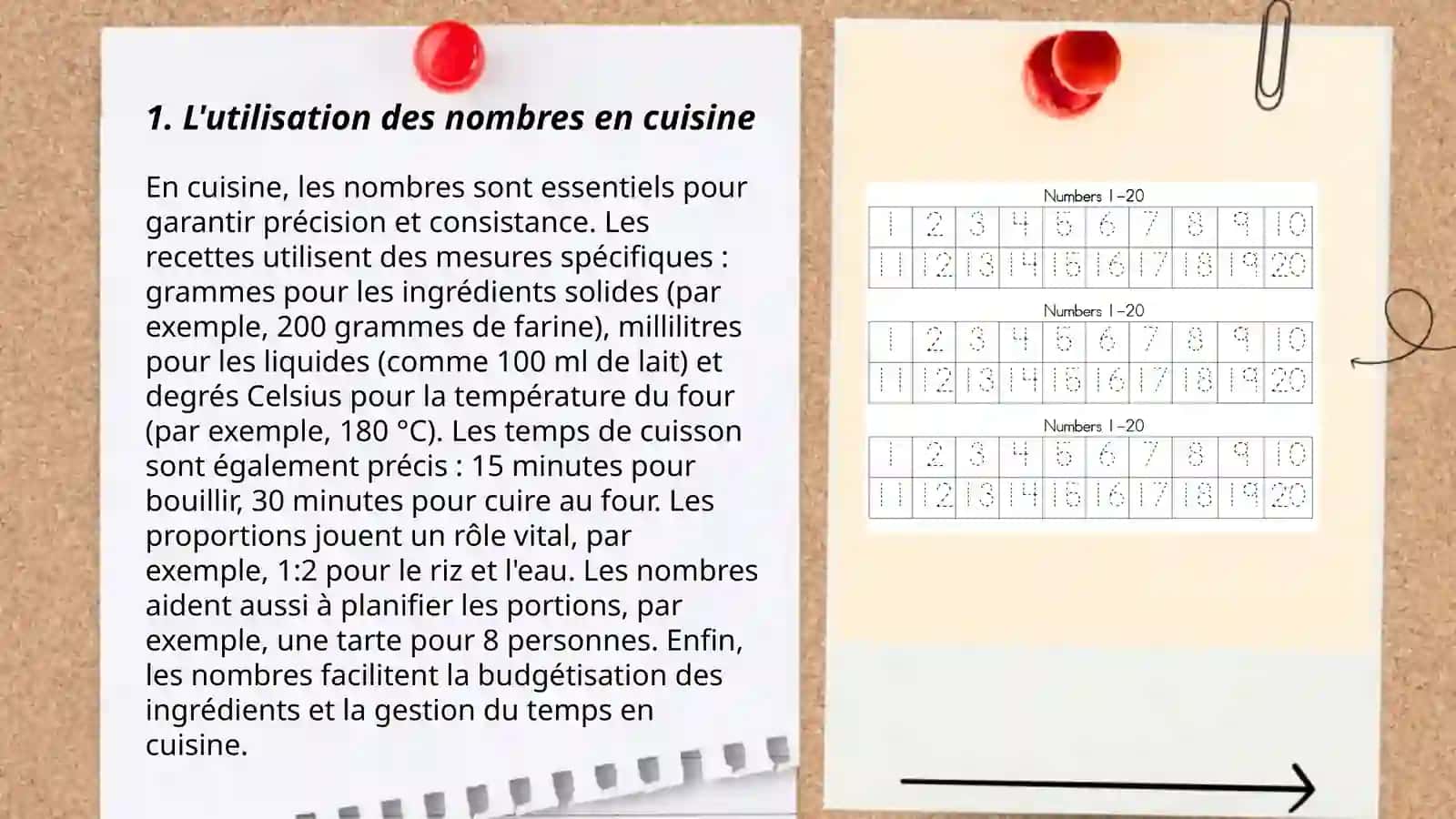 Lʼ emploi des nombre en français 3
