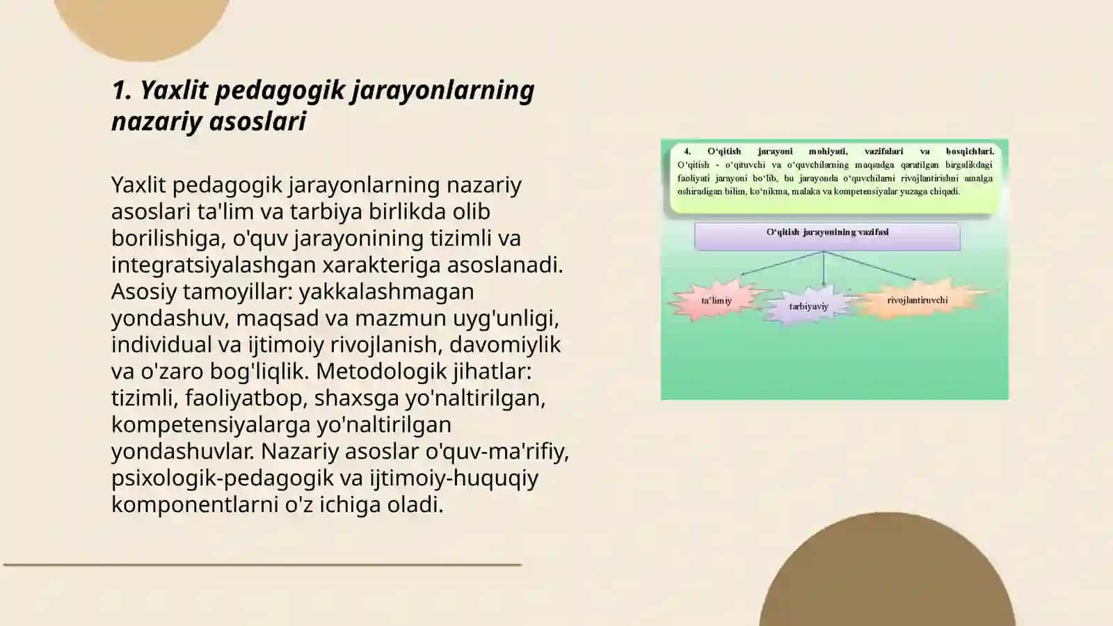 Yaxlit pedagogik jarayonlar 3