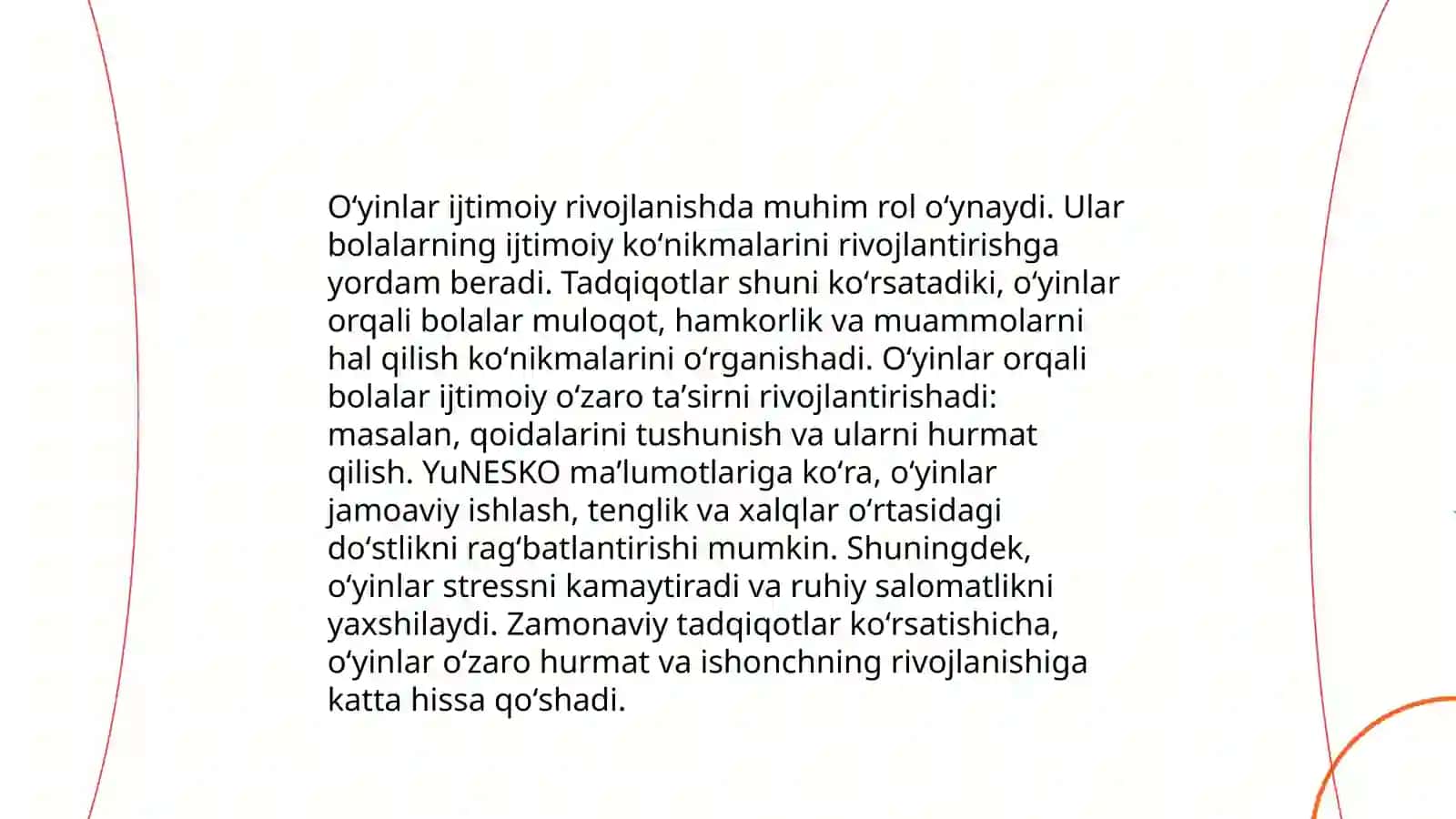 Oʻyinlar-ijtimoiy faoliyat sifatida 3