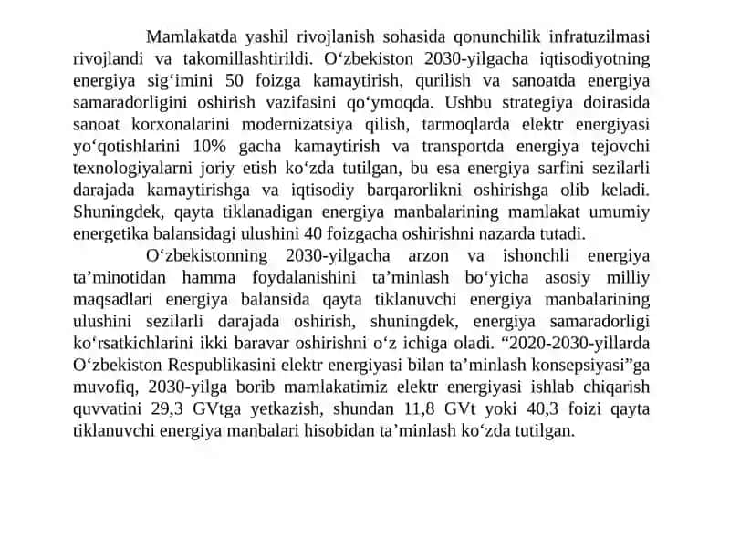 MUQOBIL ENERGIYA MANBALARI FANIGA 3