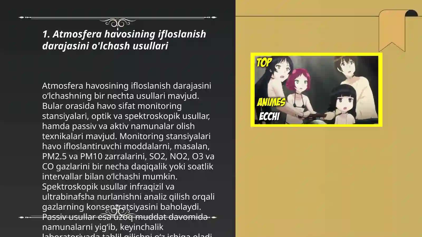 Atmofera havosini baholash 3