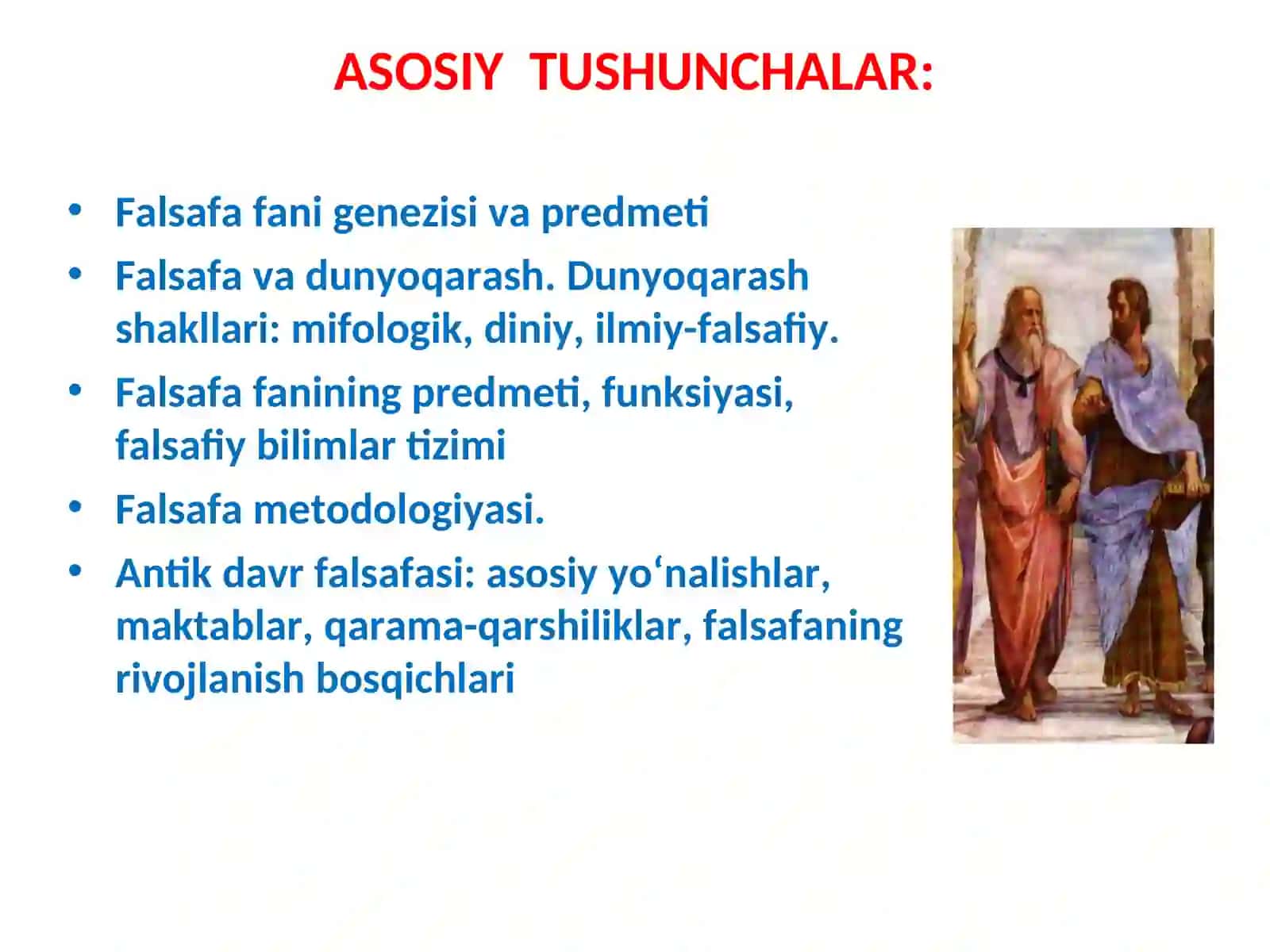 Falsafa Fanining Predmeti 3