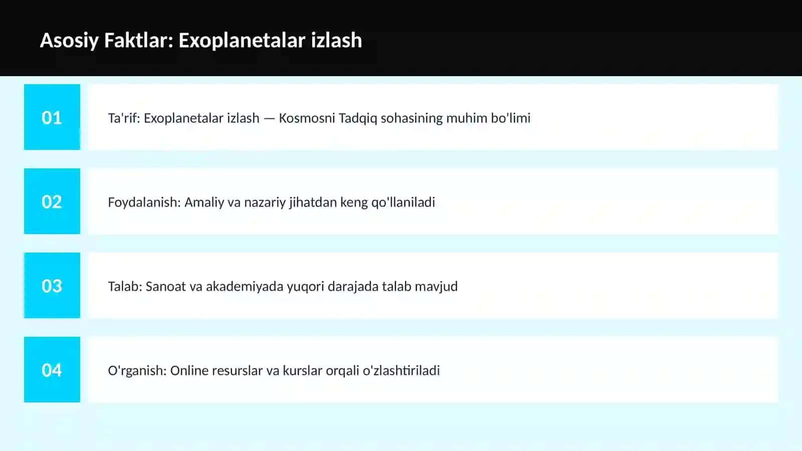 KOSMOSNI TADQIQ 3